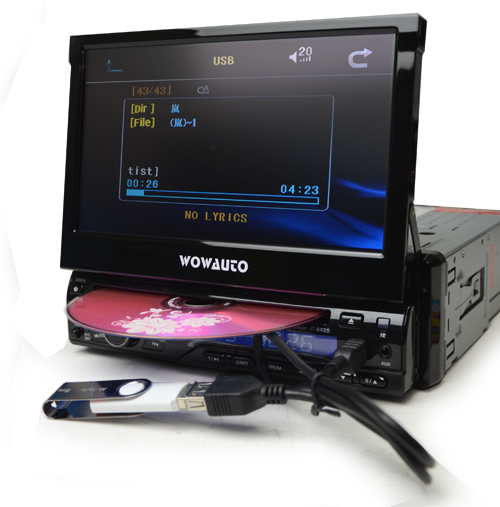 JT-8420】7インチタッチパネルDVDプレーヤー USB・SD対応 JT-8420】7インチタッチパネルDVDプレーヤー USB・SD対応
